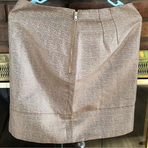 Ann Taylor golden pencils skirt size 0